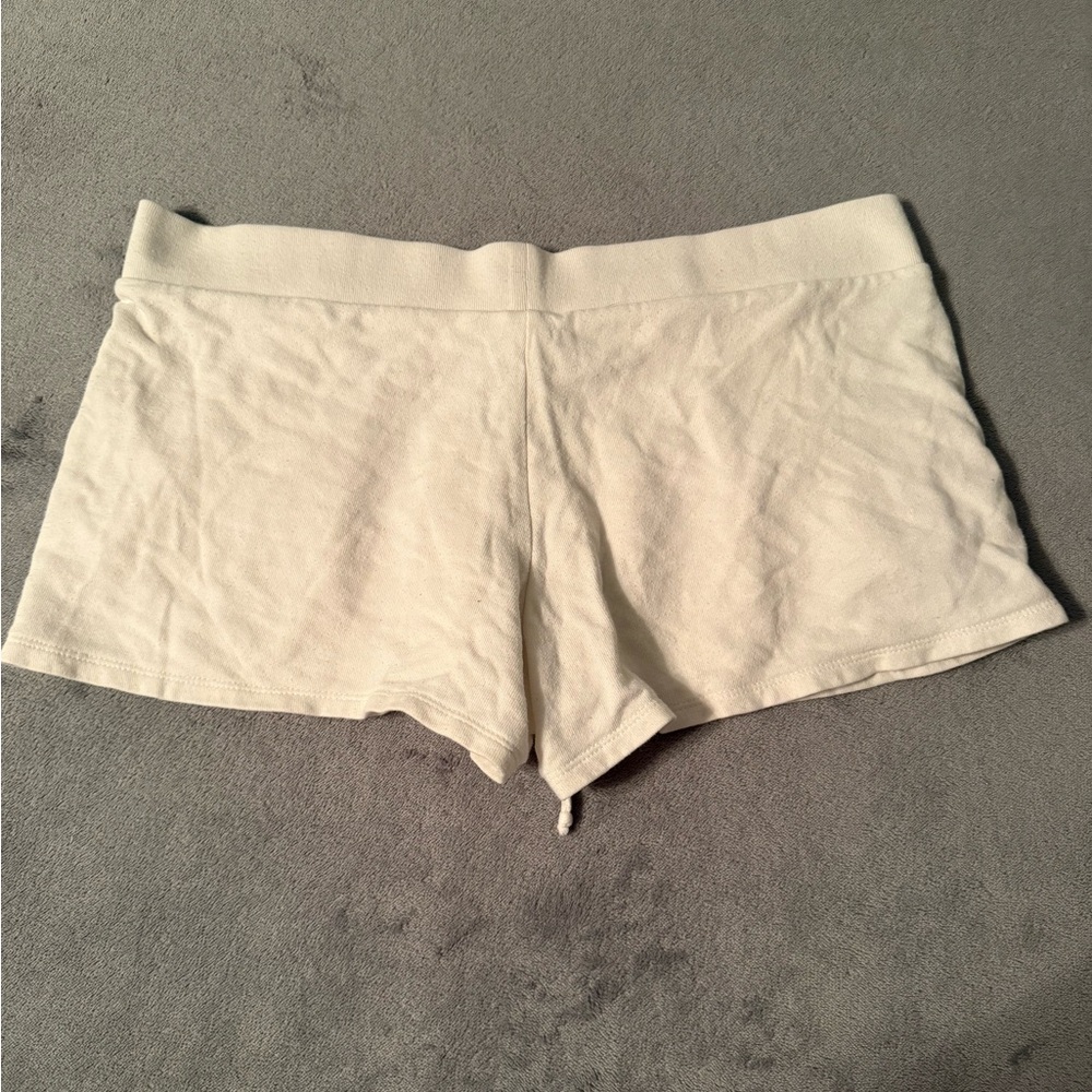 Vintage Juicy Couture Y2K White Track Shorts - Picture 2 of 6